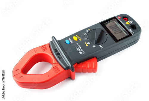 Digital clamp meter isolated