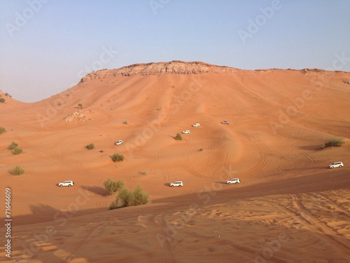 Fototapeta Naklejka Na Ścianę i Meble -  desert safari in Dubai