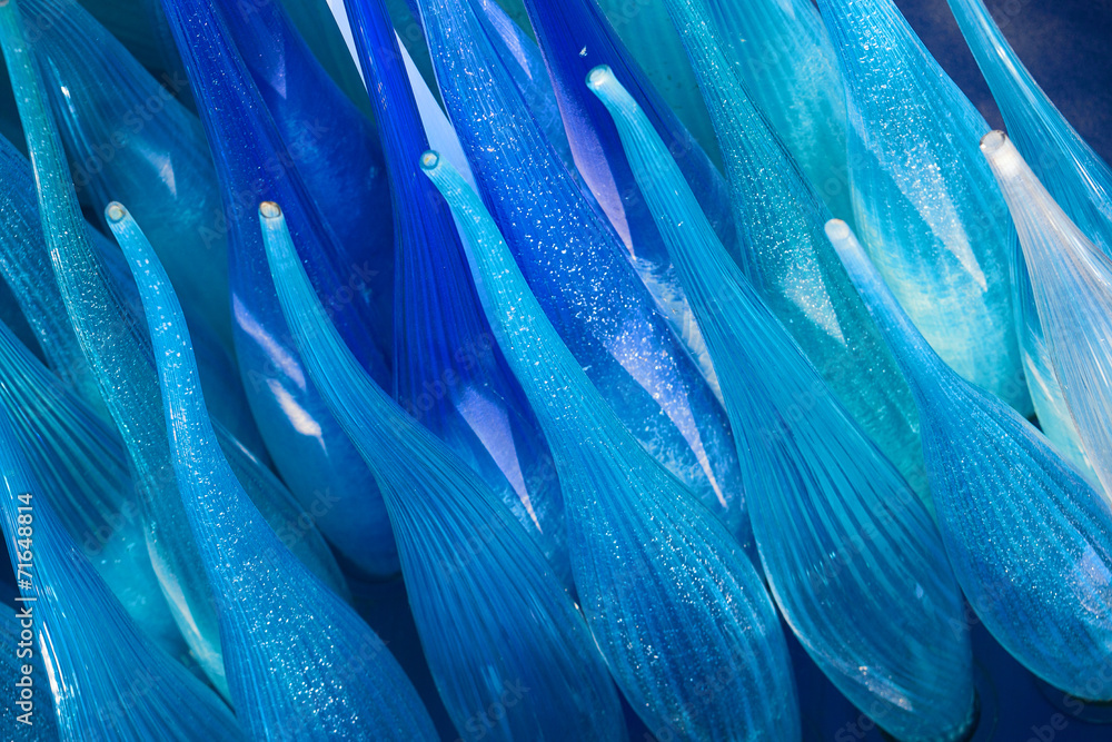 Obraz premium Murano glass - Detail of street Monument of Murano island