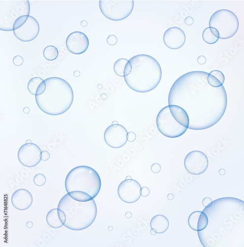 水・しゃぼん玉