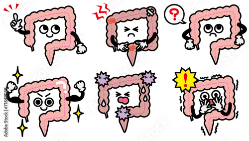 大腸のキャラクター