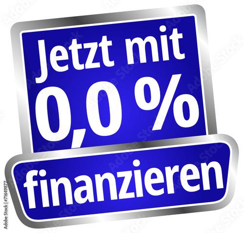 Jetzt mit 0,0 % finanzieren