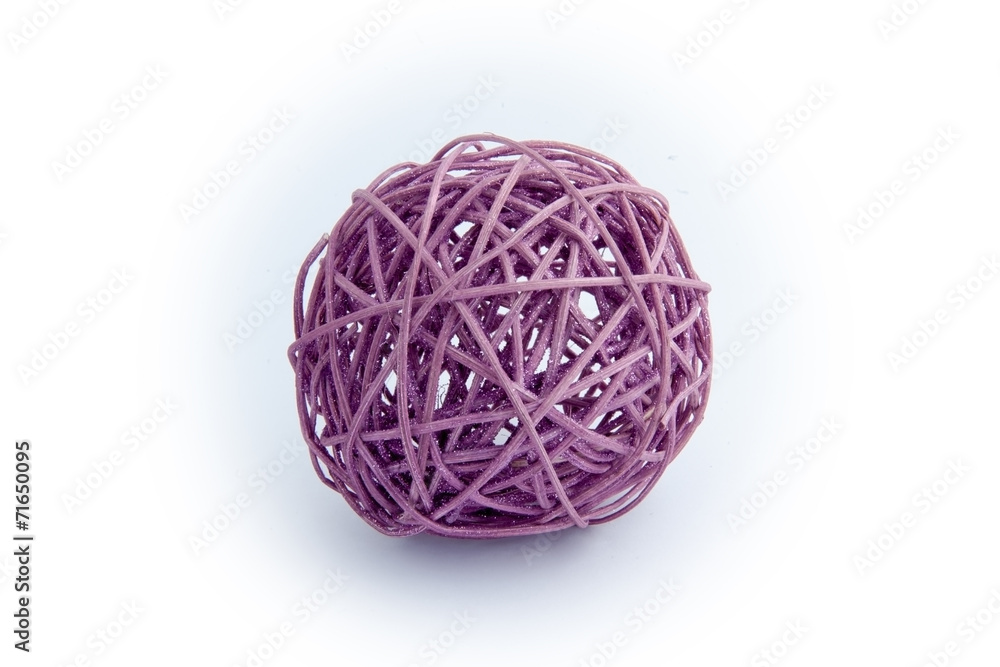 Decorative purple tangle Decorative purple tangle