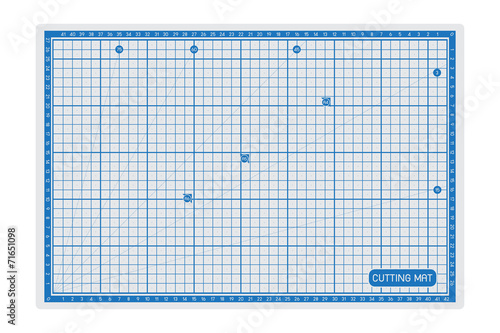 cutting mat vector
