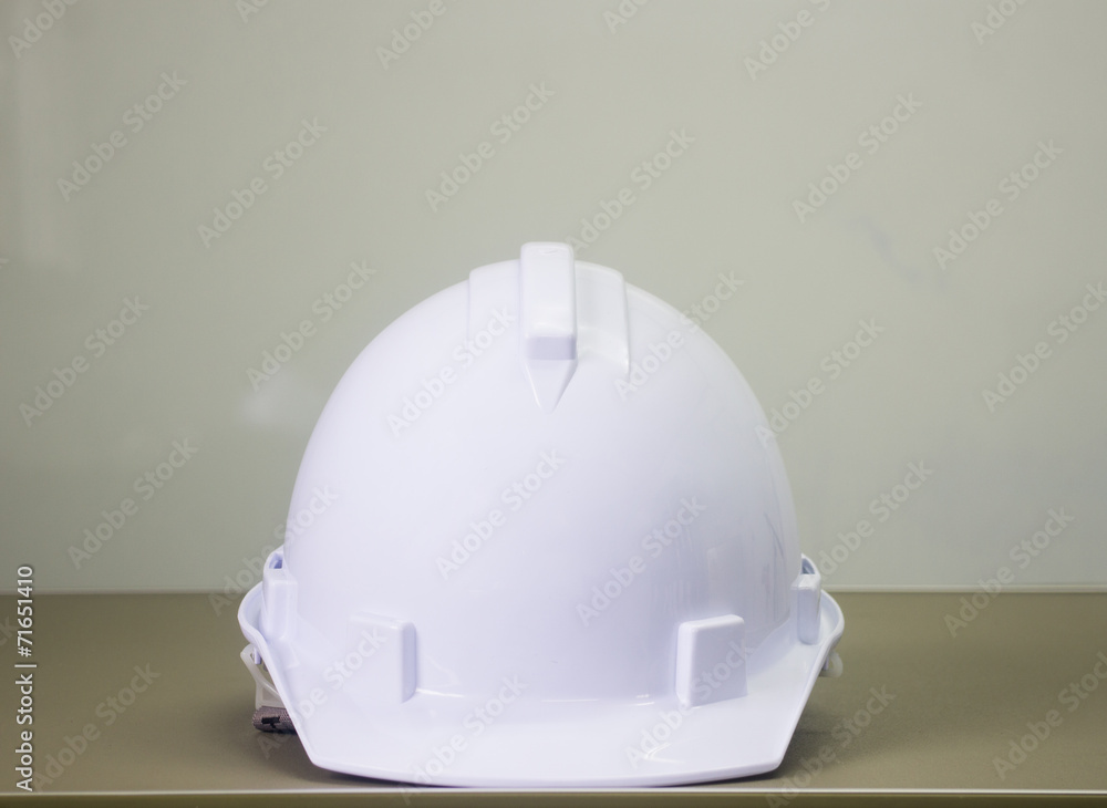 Fototapeta premium Plastic safety helmet