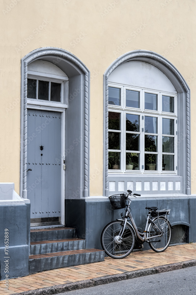 Bicycle on the Pavement