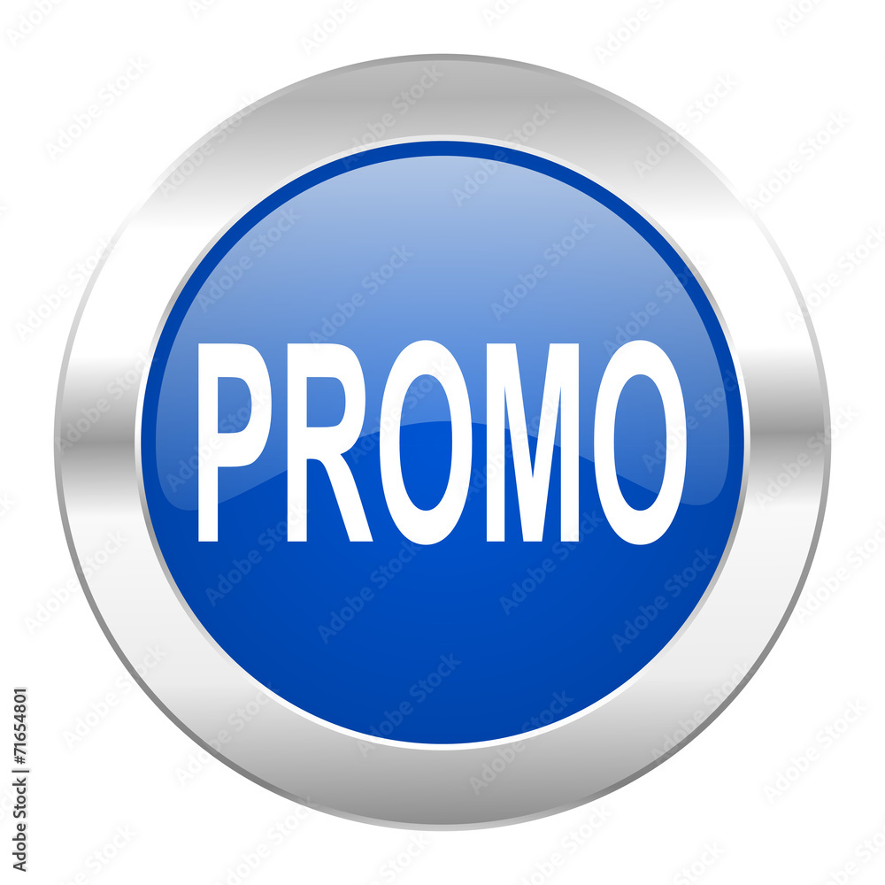 promo blue circle chrome web icon isolated promo blue circle chrome web icon isolated