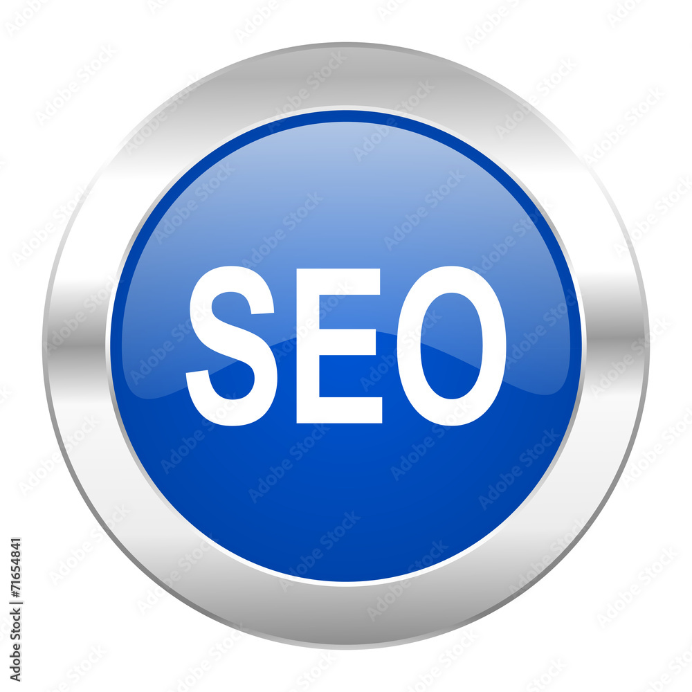 seo blue circle chrome web icon isolated seo blue circle chrome web icon isolated