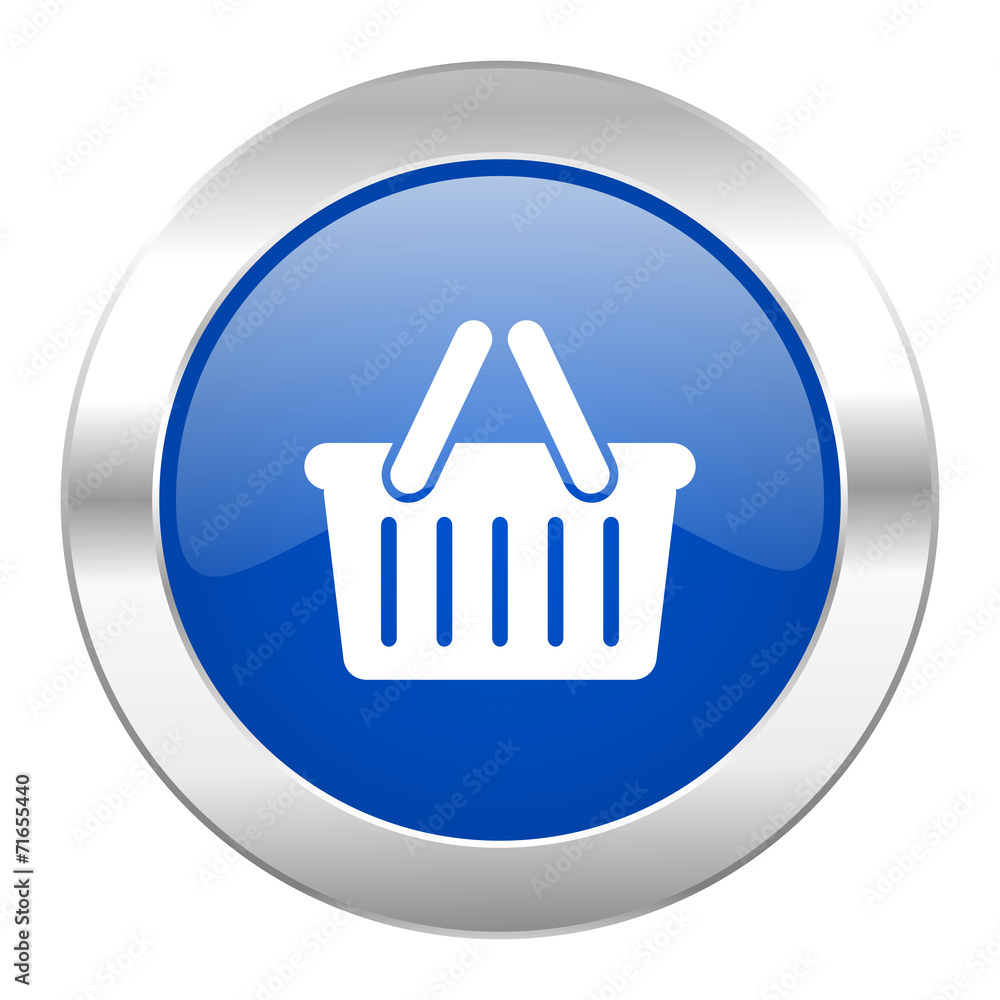 cart blue circle chrome web icon isolated cart blue circle chrome web icon isolated