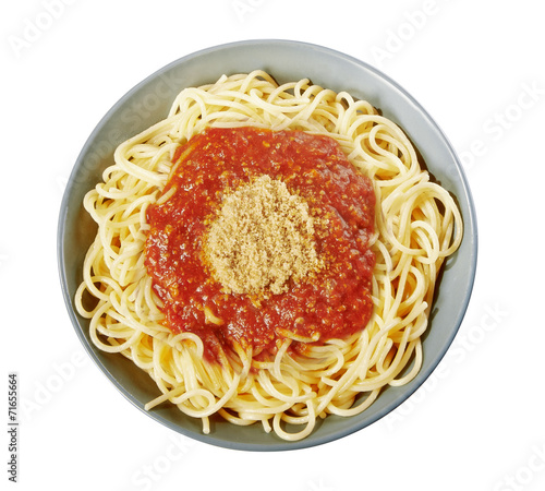 Italian spaghetti with Bolognese sauce
