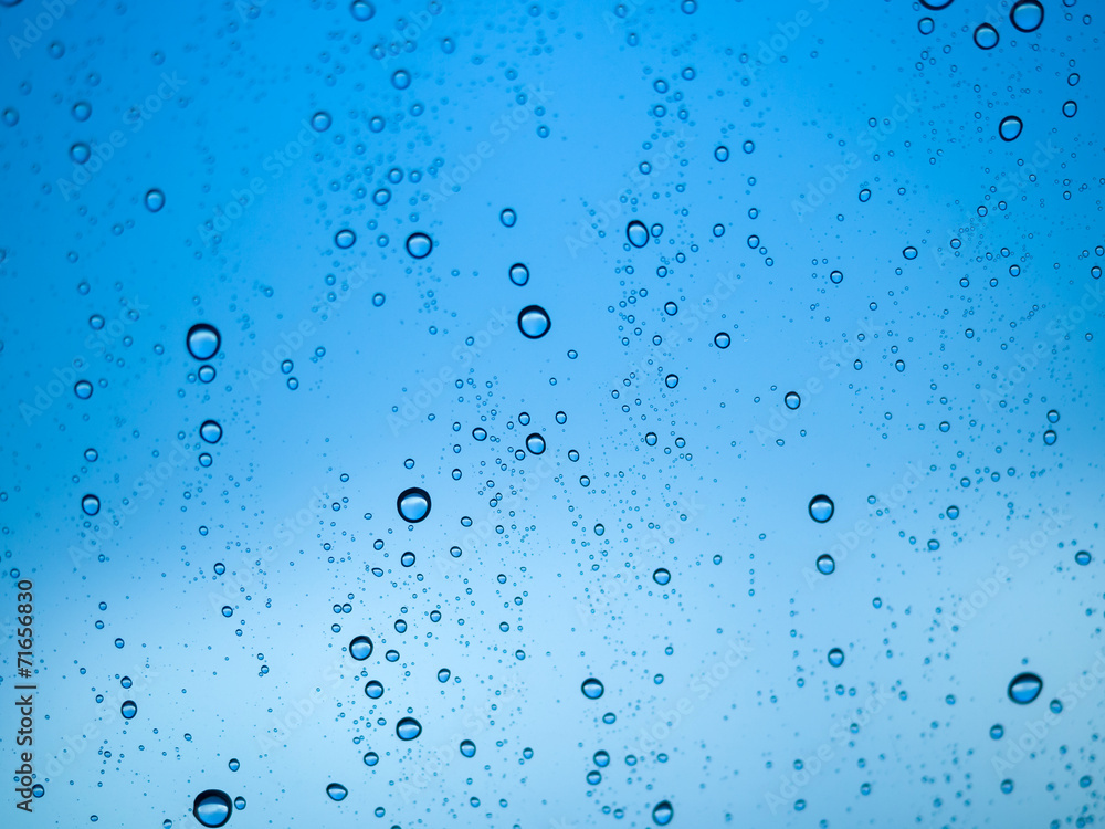 Water drops on the window