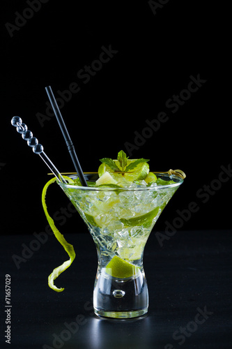 Lime Mojito cocktail