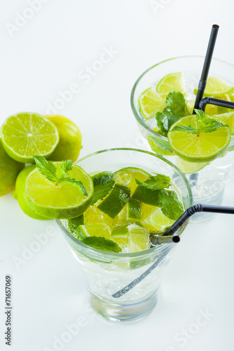 Lime Mojito cocktail