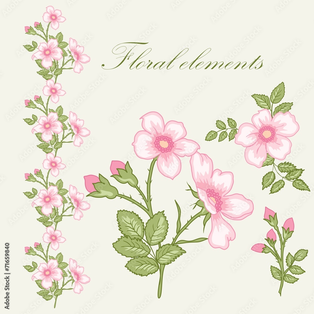 floral design elements