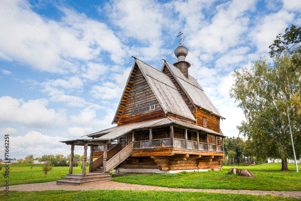 Obraz premium Suzdal. Church of St. Nicholas from the village of Glotovo, Yuri