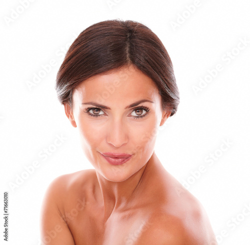 Foto Charming adult woman looking at camera