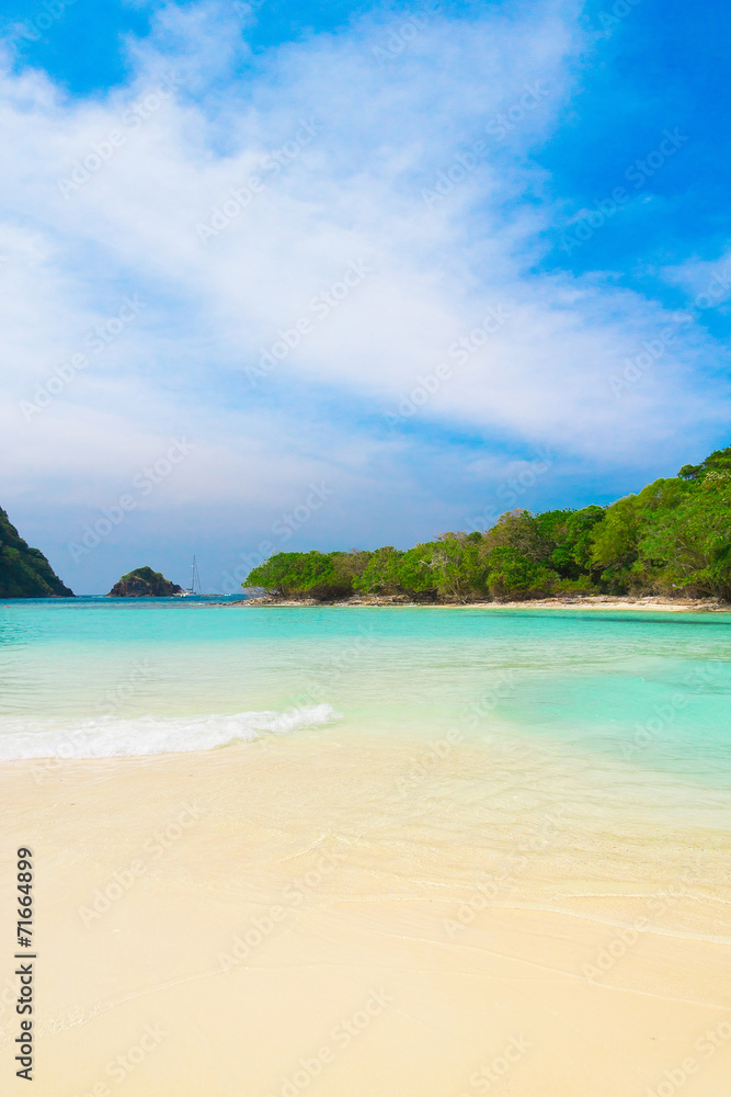 Fototapeta premium Hideaway Scene Lagoon Seascape