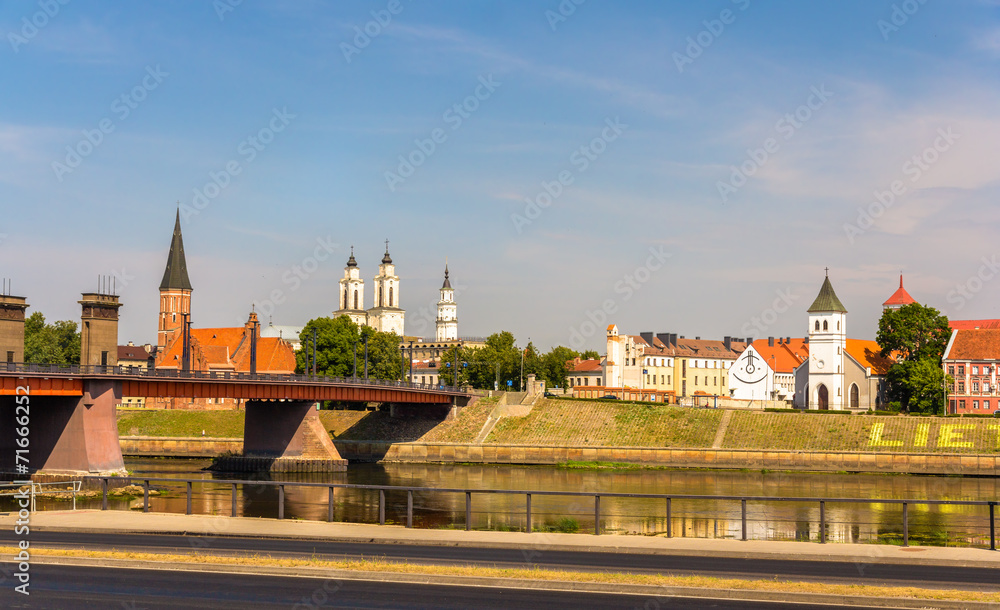 Embankment in Kaunas - Lithuania