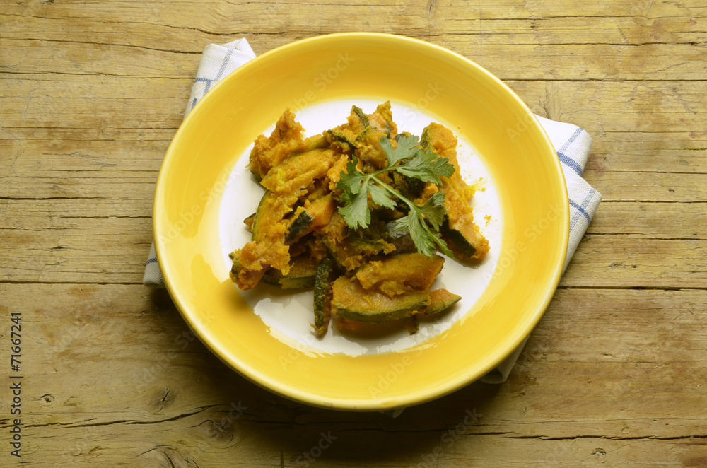 Boiled pumpkin Calabaza hervida Zucca bollita Expo Milano 2015 Boiled pumpkin Calabaza hervida Zucca bollita Expo Milano 2015