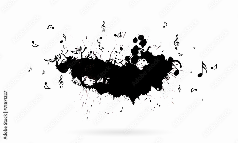 Fototapeta premium Music concept