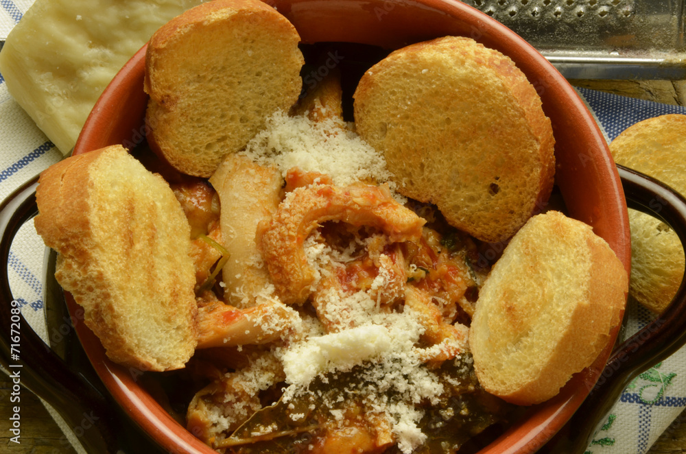 Trippa Tripe Tripas トライプ Триппа Kutteln Tripes Pacal 牛肚 StockFoto