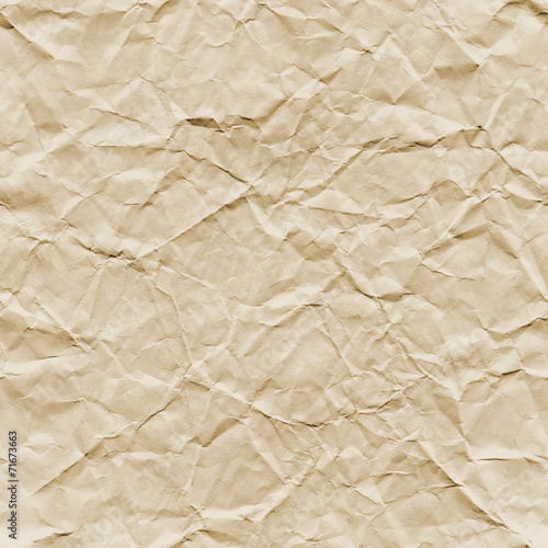 Seamless Crumpled Paper Texture