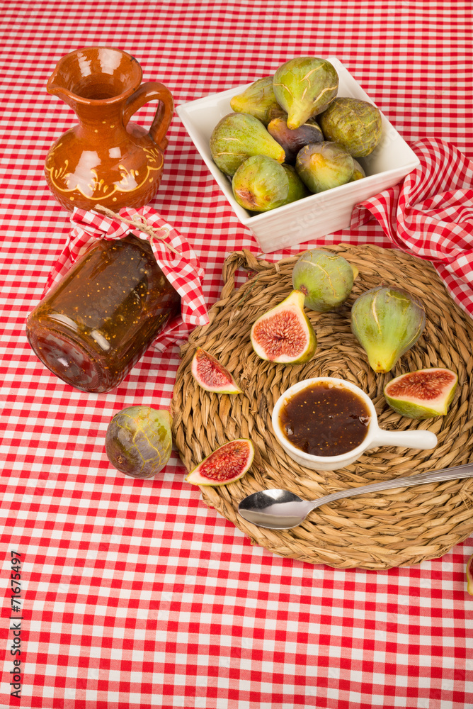 Fototapeta premium Fig preserve
