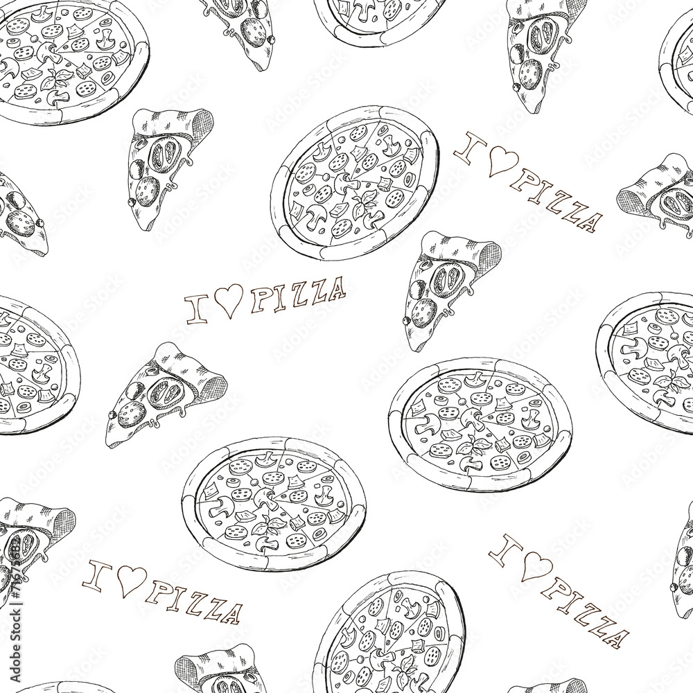 Pizza seamless