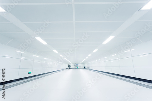 underground passge of modern city photo