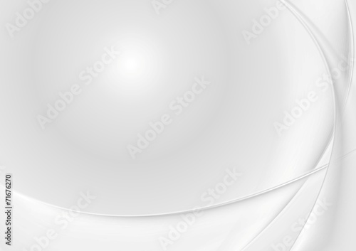 Abstract grey pearl waves