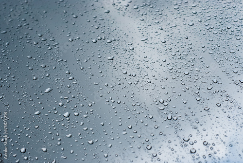 Window Raindrops - Stock Image