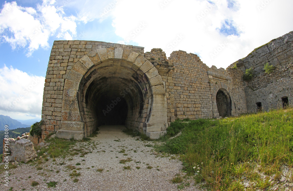 Fort of Campo Molon used by the Italian army during World War I