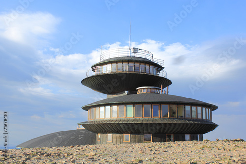 Meteorological observatory on the top of Sniezka photo