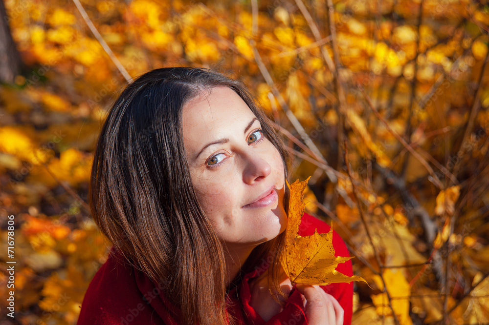 autumn portrait autumn portrait
