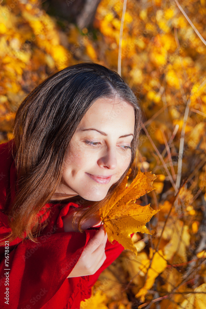 autumn portrait autumn portrait