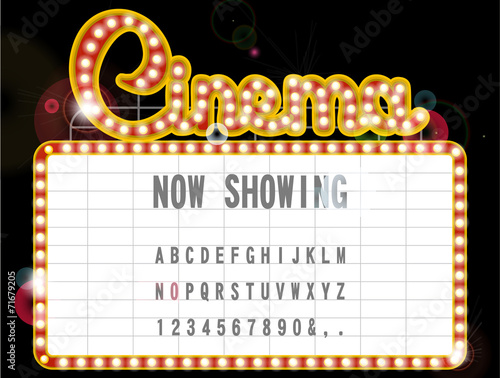 Cinema sign
