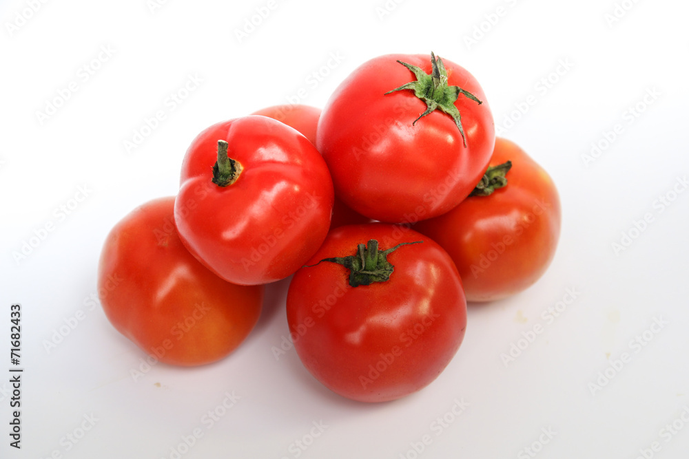tomato on white background tomato on white background