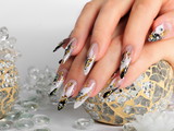 Studio nail art.