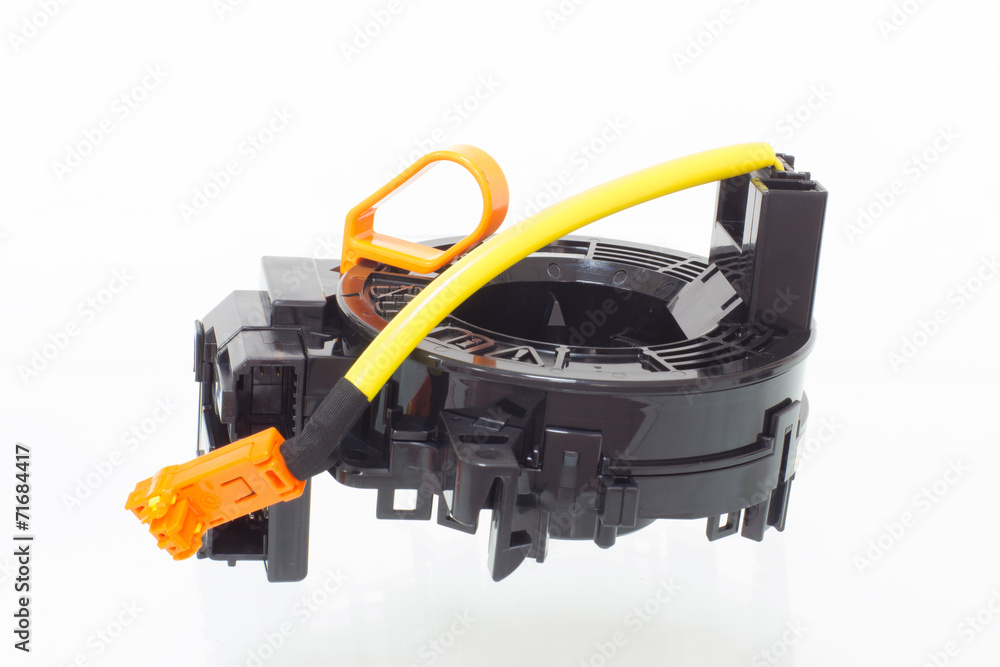 Fototapeta premium loop wires to connect the column stalk airbags
