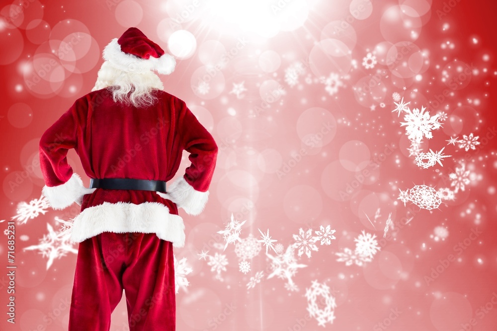 Composite image of santa claus Composite image of santa claus
