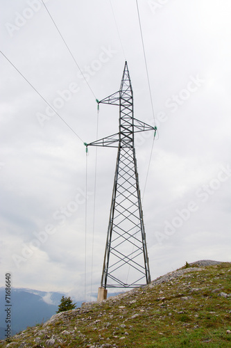 Power Electricity Line. Pylon © apulios