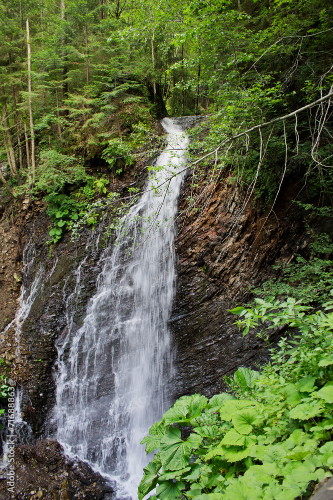 falls Guk in the Carpathians, Ukraine falls Guk in the Carpathians, Ukraine