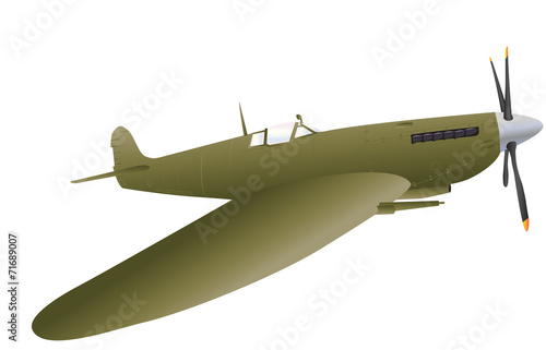 Vintage Fighter Plane