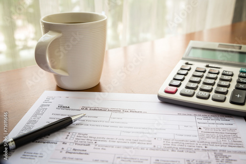 Form 1040A, U.S. Individual income tax return
