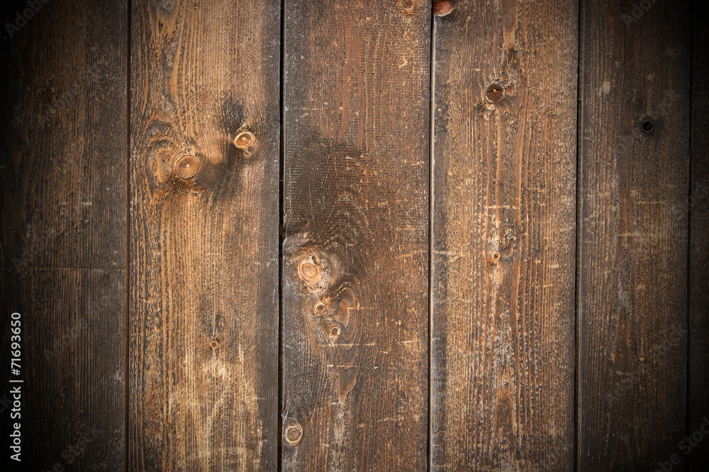 weathered fir planks on old fence weathered fir planks on old fence