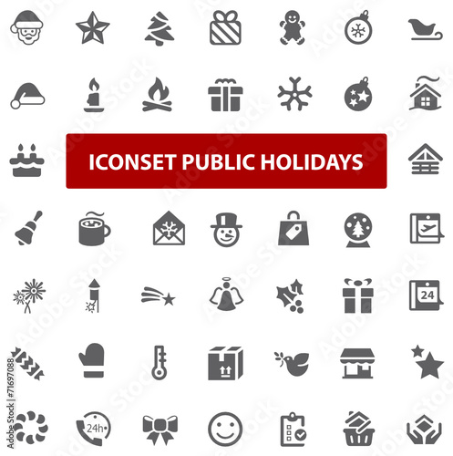 Top Iconset - Public Holiday