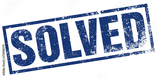 solved stamp