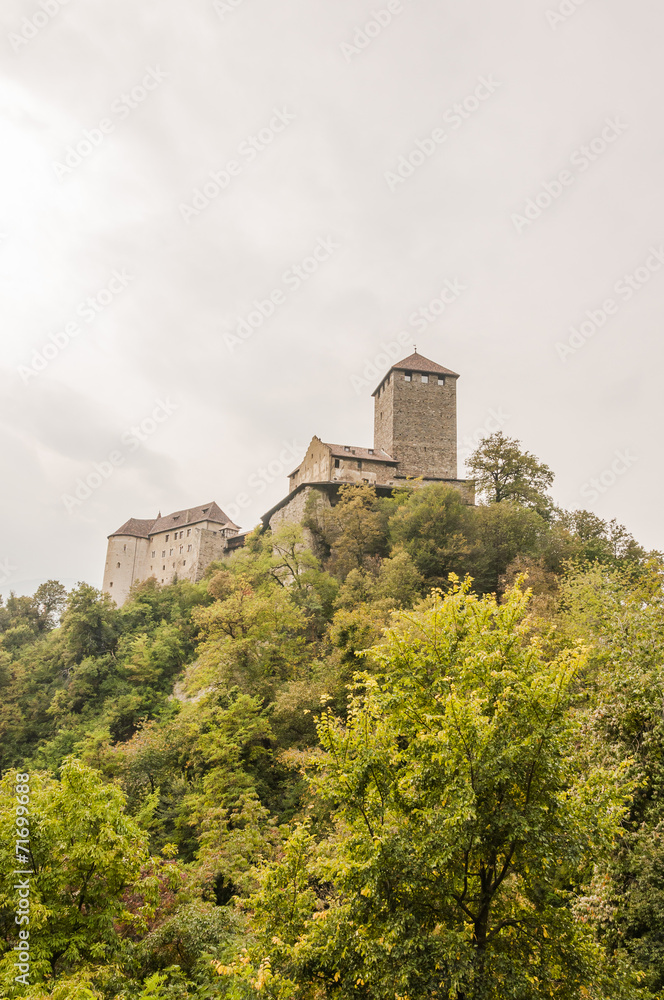 Meran, Stadt, Schloss Tirol, Waalweg, Algund, Südtirol, Italien