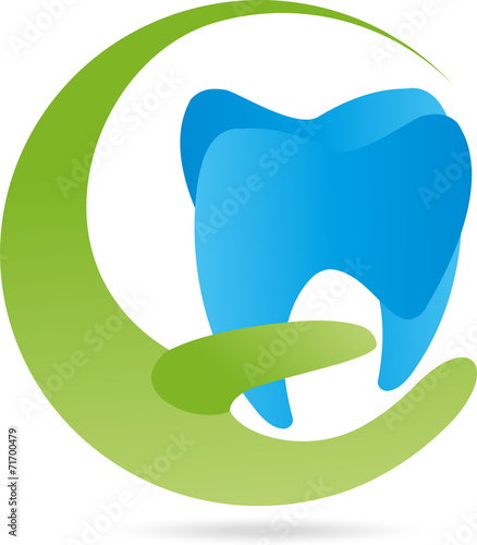 Zahn, Hand, Tooth, Logo, Vektor