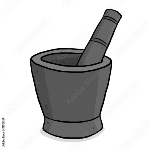 kitchen mortar and pestle
